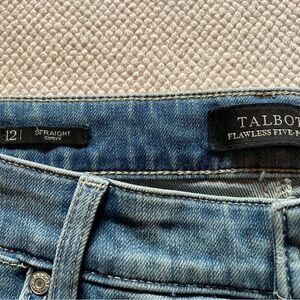 Talbots Women's Classic Denim Straight Leg Jeans